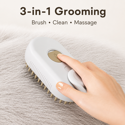 Ginavelo 3-in-1 Mist Grooming Brush