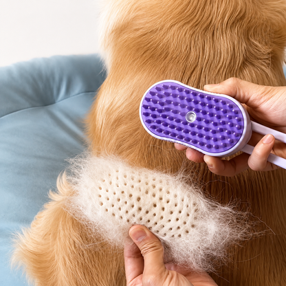 Ginavelo 3-in-1 Mist Grooming Brush