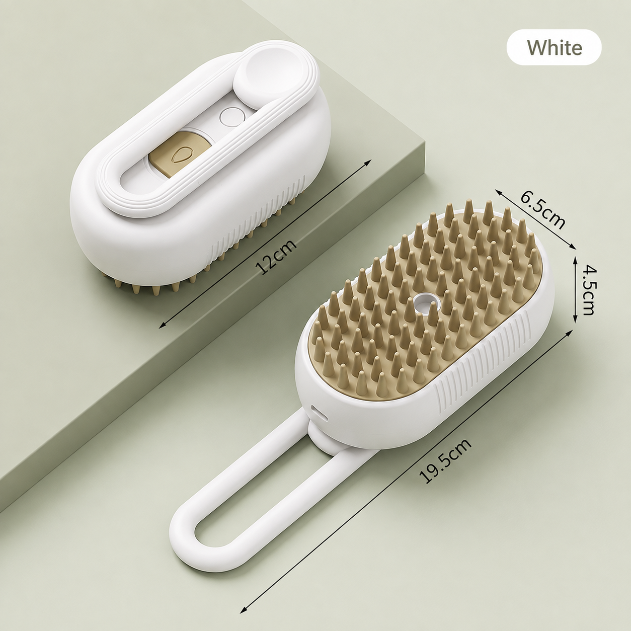 Ginavelo 3-in-1 Mist Grooming Brush